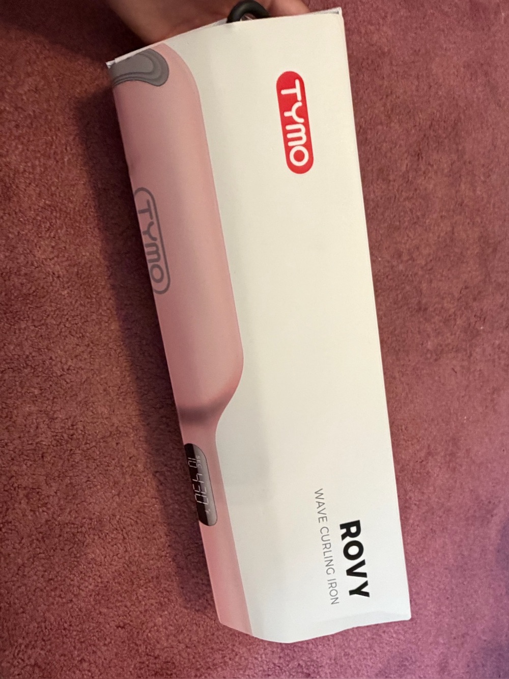 Tumio ROVY Pink Wave Curling Iron - Women Hair Tool